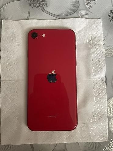 mi bend: IPhone SE 2020, Б/у, 64 ГБ, Красный, 75 % — 8