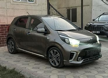 морнинг: Kia Picanto: 2019 г., 1 л, Автомат, Бензин, Хэтчбэк — 2