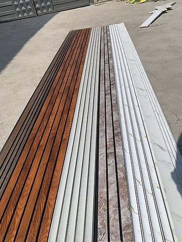 Ремонт и строительство: 3D панели-планк для отделки стен и потолков Описание: - Декоративные — 5