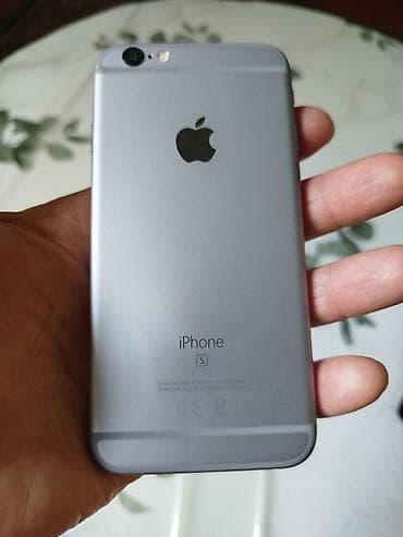 купить iphone 6 бу: IPhone 6s, 32 ГБ, Space Gray. акб. 80%. Идеальное состояние, Все — 4