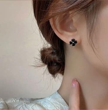 свадебные платья для покрытых: Серьги — 6