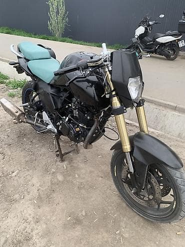 мото тачка: Мотоцикл дорожный (нейкед), черный цвет. Характеристики и оснащение — 3