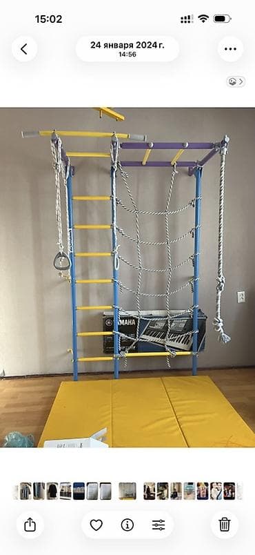 air soft: Детский спортивный комплекс для дома. Комплектация и особенности: - — 1