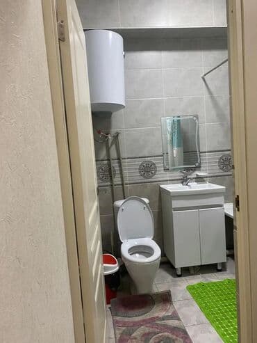 квартира берилет ош рынок: 1 бөлмө, Душ кабинасы, Жаздык, жууркан-төшөк каптары, Кондиционер — 18
