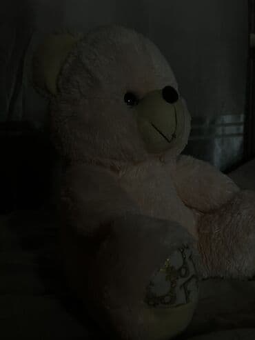 развивающие игрушки ручной работы: Милый розовый Медведь 🐻😍 - Цвет: светло-бежевый/кремовый. - Материал — 1