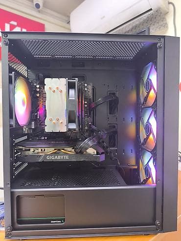 игровой системник: Компьютер, ядер - 6, ОЗУ 16 ГБ, Игровой, Б/у, AMD A4, NVIDIA GeForce RTX 2060, SSD — 3