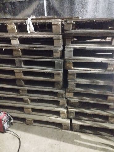 Поддоны деревянные (евро-тип) - Материал: древесина, гвоздевое