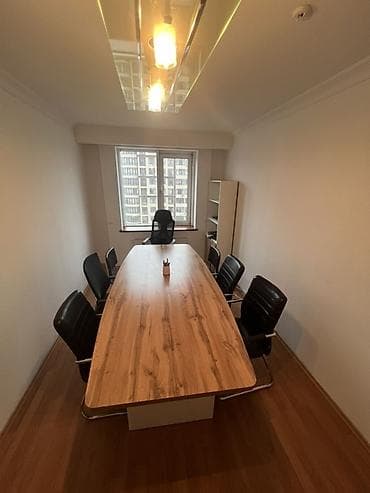 small table: Переговорный стол для офиса + 6 кресел - Большой стол — 1