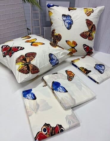 велмакс одеяла подушки матрацы: Постельное бельё 100% хлопок, постельное бельё, простынь на резинки — 1