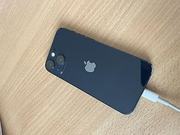a 13: IPhone 13 mini, Б/у, 128 ГБ, Midnight, Кабель — 3