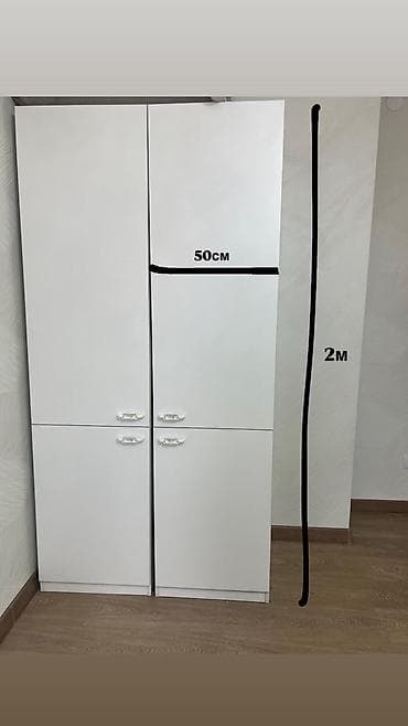 шкаф 4000: Шифоньер, шкаф для одежды, Б/у, Прямой — 1