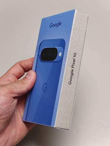 pixel 10: Google Pixel 10, Новый, 128 ГБ, цвет - Синий, eSIM — 4