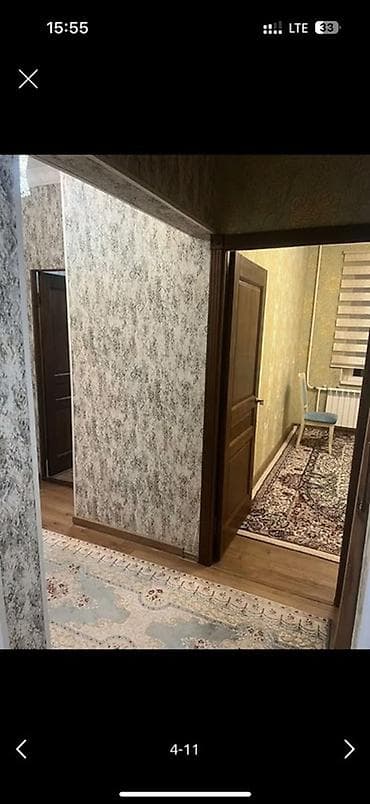 3 бөлмө, 63 м², 104-серия, 9-мкр 104-серия, 2 кабат, Косметикалык оңдоо — 8