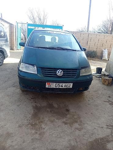 электр унаалар: Volkswagen Sharan: 2000 г., 2 л, Бензин, Вэн/Минивэн — 2