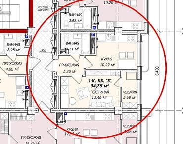 сутычный квартира манас: 1 комната, 34 м², Элитка, 11 этаж, ПСО (под самоотделку) — 2