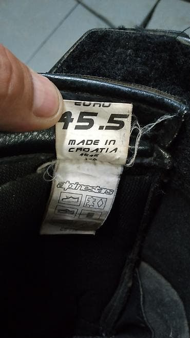 пл: Мотоботинки Alpinestars Tech (кросс/эндуро) - Размер: EU 45.5 / US 11 — 3