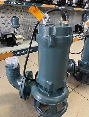 Погружной фекальный насос GRANDFAR WQK65-15-5.5L2 Назначение: -