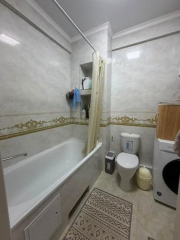 тамчы комната: 1 бөлмө, 49 м², Көк-Жар мкр Элитка, 12 кабат, Евро оңдоо — 7