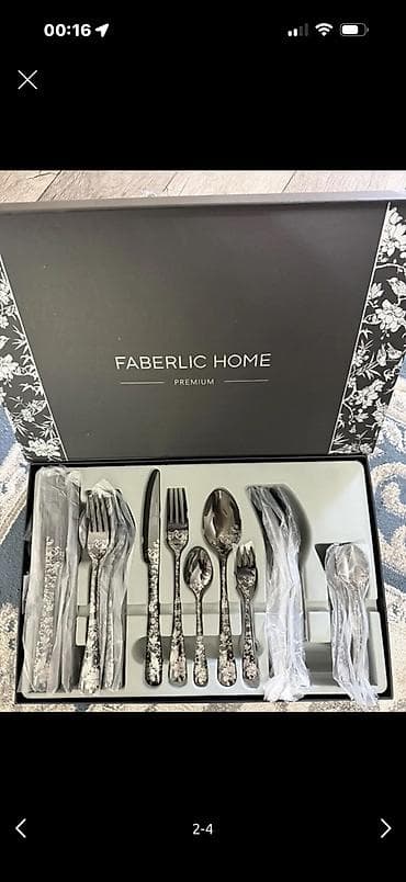 набор ложки: Продаю новый Набор столовых приборов Faberlic Home Premium - Бренд — 2