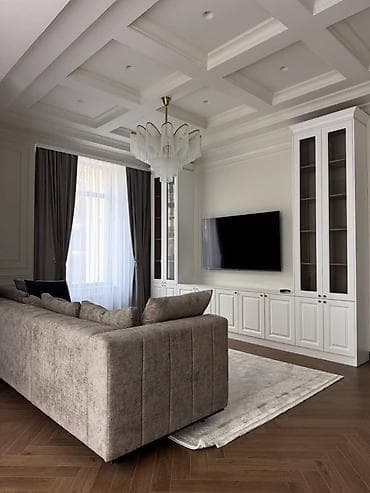 seven development: 3 комнаты, 109 м², Асанбай мкр Элитка, 2 этаж, Дизайнерский ремонт — 1