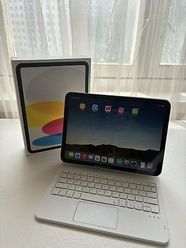 microsoft surface: Планшет, Apple, память 128 ГБ, 10" - 11", Wi-Fi, Б/у, Классический цвет - Серебристый — 1