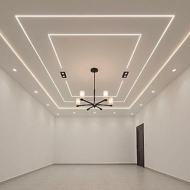 Ремонт под ключ: - Дизайн и установка подвесных/натяжных потолков с интегрированной — 2