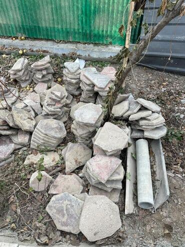отдам даром мебель бишкек: Тротуарная плитка (разборка), разные формы и размеры. Описание: - — 8