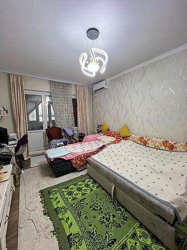 Батирлер: 1 бөлмө, 34 м², 12-мкр 105-серия, 4 кабат, Косметикалык оңдоо — 2