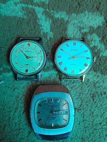 samsung galaxy buds 2: Часы "СЛАВА" позолота.ссср.механика автоподзавод. город ош — 1