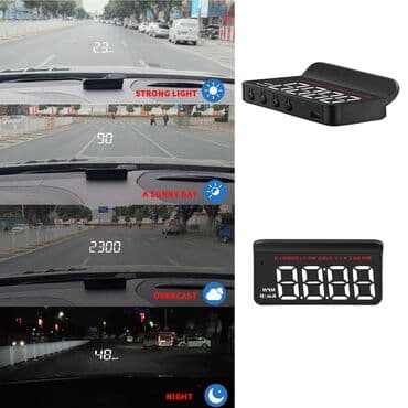 спидометры: OBD проектор на лобовое стекло. Универсальный, подходит на авто от — 2