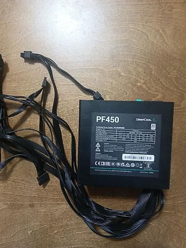 Стол компьютерлери жана комлектөөчүлөр: Блок питания DeepCool PF450 (PF450D-HA) - Мощность: 450 Вт - — 1