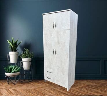 кухонный буфет для посуды: Кухонный гарнитур, Новый, цвет - Белый, ДСП, Платная доставка — 6