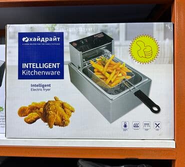 Для кафе, ресторанов: Фритюрница 6 л Фритюрница Фритюрница Мощность: 2500 Вт 60-200 градус — 1