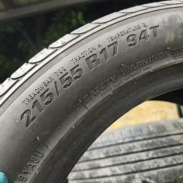 235 55 17: Шины 215 / 55 / R 17, Лето, Б/у, 1 шт, Легковые, Корея, Kumho — 3