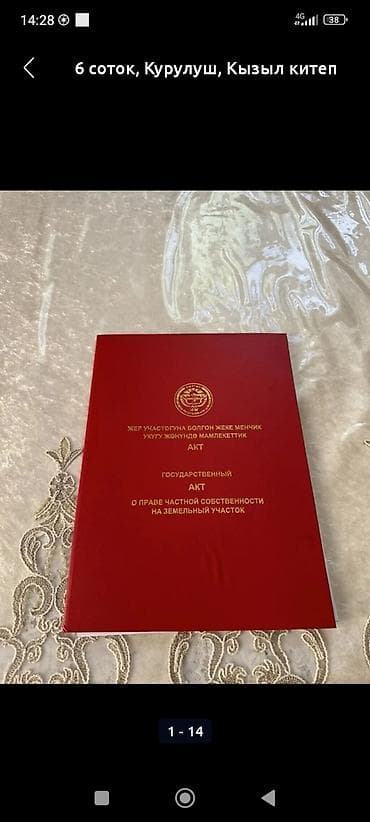 дом рухий мурас 2: 15 соток, Курулуш, Кызыл китеп — 1