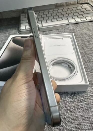 поко ф2 про: IPhone 15 Pro Max, Новый, 256 ГБ, Space Gray, Зарядное устройство, Защитное стекло, Чехол, 90 % — 2