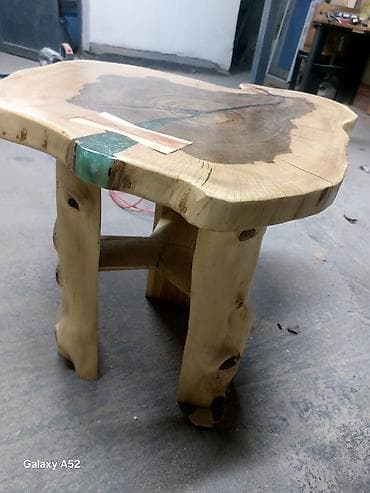 Бычуучу столдор: Авторская мебель и декор из массива дерева с эпоксидной смолой - — 4