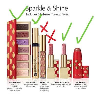 очки для зрении: Палетка теней для век от Estee Lauder оригинал. цена 2500, тушь для — 1