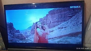 i bus: Телевизор с плоским экраном, диагональ около 32 без интернет 3500 сом — 2