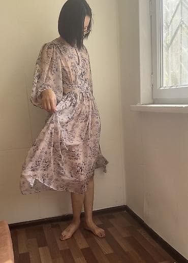 Личные вещи: Повседневное платье, Лето, Длинная модель, Сарафан, M — 8