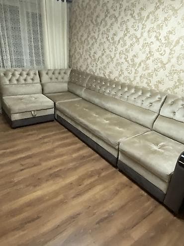 Угловые диваны: Угловой диван, С ящиками — 1
