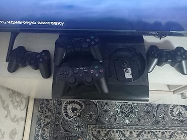 lalafo ps3: PlayStation 3 Super Slim (черная) с прошивкой HEN/CFW и комплектом — 3