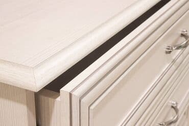 шкафы для гостинной: Комод 4Я (Tiffany 4S), коллекции Тиффани, Вудлайн Кремовый, Анрэкс — 4