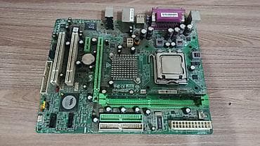 rtx 206: Материнская плата, Б/у, Biostar, LGA775, Micro-ATX, Для ПК — 1