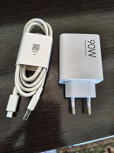 Оригинал с комплекта поко х7про Сетевое зарядное устройство Xiaomi 90W