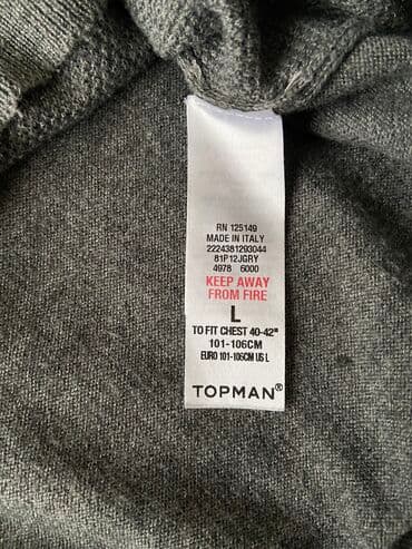 пистолет на пистонах: Продам Пуловер мужской Topman (размер L) — 5
