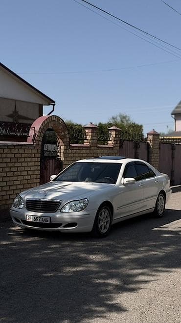 электро авто бишкек: Mercedes-Benz S-Class: 2003 г., 3.7 л, Автомат, Бензин, Седан — 1