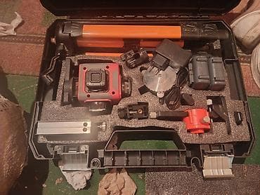 рыбаловный сет: Набор лазерного уровня DECO Power Tools в кейсе Комплект содержит: - — 2