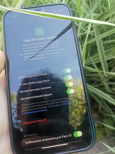 IPhone Xr, Колдонулган, 64 ГБ, Кара, Заряддоочу түзүлүш, Каптама, Кабель, 77 % — 8