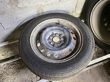 diski kg: Колеса в сборе 195 / 60 / R 15, Лето, Б/у, Легковые, Железные, отверстий - 5 — 2